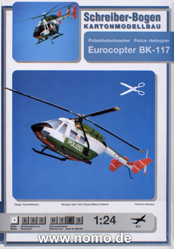 Polizeihubschrauber Eurocopter BK-117