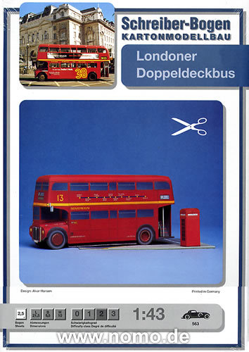 Londoner Doppeldeckerbus
