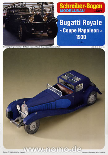 Bugatti Royal "Coupe Napoleon" 1930