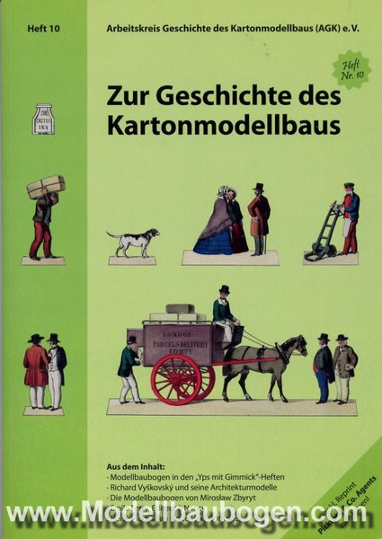 Zur Geschichte des Kartonmodellbaus, AGK Heft 10
